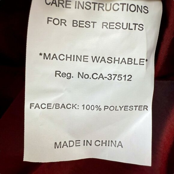 Rodeo Home Embroidered Pillowcases Set of 2 Burgundy Red Pillow Standard Shams - Picture 9 of 13